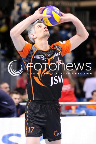  21.01.2012 RZESZOW SIATKOWKA PUCHAR POLSKI 2012 MEN VOLLEYBALL ENEA CUP MEN MECZ POLFINAL SEMIFINAL ZAKSA KEDZIERZYN KOZLE - JASTRZEBSKI WEGIEL N/Z JOHANNES BONTJE  