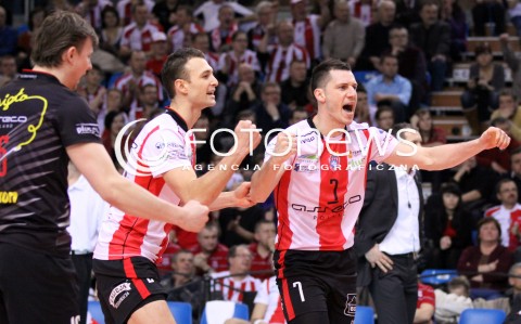  02.03.2012 RZESZOW SIATKOWKA PLUS LIGA 2011/2012 MEN VOLLEYBALL POLAND POLISH PLUSLIGA LEAGUE SEASON 2011/2012 MECZ ASSECO RESOVIA RZESZOW - JSW JASTRZEBSKI WEGIEL N/Z RADOSC OLIEG ACHREM PAUL LOTMAN KRZYSZTOF IGNACZAK  