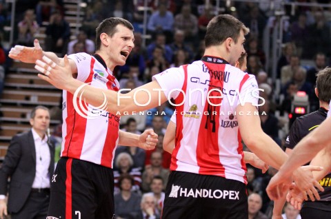  02.03.2012 RZESZOW SIATKOWKA PLUS LIGA 2011/2012 MEN VOLLEYBALL POLAND POLISH PLUSLIGA LEAGUE SEASON 2011/2012 MECZ ASSECO RESOVIA RZESZOW - JSW JASTRZEBSKI WEGIEL N/Z RADOSC SIATKARZY ASSECO RESOVIA  