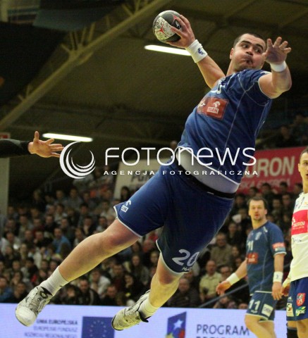  07.03.2012 MIELEC HALA MOSIR PILKA RECZNA MEZCZYZN HANDBALL PGNIG SUPERLIGA 2011/2012 MECZ TAURON STAL MIELEC - WISLA ORLEN PLOCK N/Z MUHAMED TOROMANOVIC  