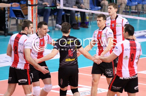  09.03.2012 RZESZOW SIATKOWKA PLUS LIGA 2011/2012 MEN VOLLEYBALL POLAND POLISH PLUSLIGA LEAGUE SEASON 2011/2012 MECZ ASSECO RESOVIA RZESZOW - TYTAN AZS CZESTOCHOWA N/Z RADOSC SIATKARZY ASSECO RESOVIA  