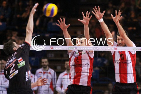  09.03.2012 RZESZOW SIATKOWKA PLUS LIGA 2011/2012 MEN VOLLEYBALL POLAND POLISH PLUSLIGA LEAGUE SEASON 2011/2012 MECZ ASSECO RESOVIA RZESZOW - TYTAN AZS CZESTOCHOWA N/Z KRZYSZTOF GIERCZYNSKI GRZEGORZ KOSOK PAUL LOTMAN  