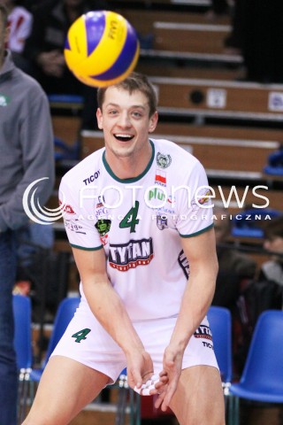  10.03.2012 RZESZOW SIATKOWKA PLUS LIGA 2011/2012 MEN VOLLEYBALL POLAND POLISH PLUSLIGA LEAGUE SEASON 2011/2012 MECZ ASSECO RESOVIA RZESZOW - TYTAN AZS CZESTOCHOWA N/Z MICHAL KAMINSKI  
