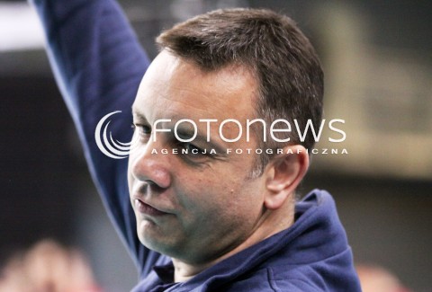  14.03.2012 RZESZOW SIATKOWKA PUCHAR CEV POLFINAL 2012 MEN 2011/2012 CEV VOLLEYBALL CUP MEN MECZ ASSECO RESOVIA RZESZOW -  ACH VOLLEY LUBLANA N/Z IGOR KOLAKOVIC TRENER ACH VOLLEY LUBLANA  