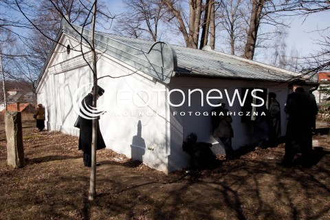  15.03.2012 LEZAJSK PIELGRZYMKA CHASYDOW DO GROBU CADYKA ELIMELECHA WEISSBLUMA W LEZAJSKU W  ROCZNICE SMIERCI.  