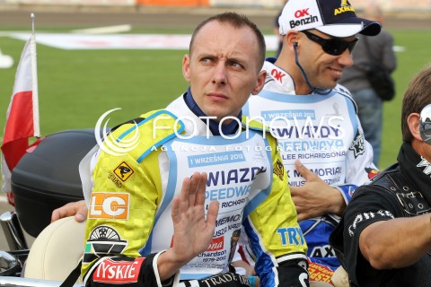  01.09.2012 RZESZOW ZUZEL SPEEDWAY GWIAZDY SPEEDWAYA DLA LEE RICHARDSONA I XXIX MEMORIAL EUGENIUSZA NAZIMKA N/Z KAROL BARAN FOTO MACIEJ GOCLON / FOTONEWS 