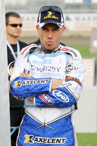  01.09.2012 RZESZOW ZUZEL SPEEDWAY GWIAZDY SPEEDWAYA DLA LEE RICHARDSONA I XXIX MEMORIAL EUGENIUSZA NAZIMKA N/Z NICKI PEDERSEN FOTO MACIEJ GOCLON / FOTONEWS 