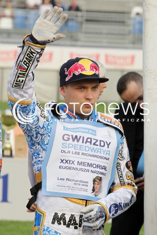  01.09.2012 RZESZOW ZUZEL SPEEDWAY GWIAZDY SPEEDWAYA DLA LEE RICHARDSONA I XXIX MEMORIAL EUGENIUSZA NAZIMKA N/Z EMIL SAJFUTDINOW FOTO MACIEJ GOCLON / FOTONEWS 