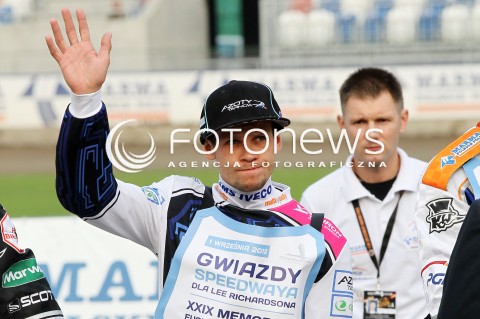  01.09.2012 RZESZOW ZUZEL SPEEDWAY GWIAZDY SPEEDWAYA DLA LEE RICHARDSONA I XXIX MEMORIAL EUGENIUSZA NAZIMKA N/Z JANUSZ KOLODZIEJ FOTO MACIEJ GOCLON / FOTONEWS 