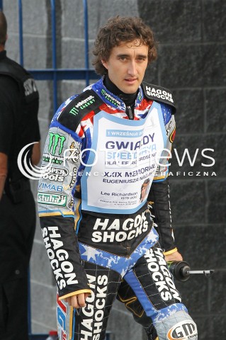  01.09.2012 RZESZOW ZUZEL SPEEDWAY GWIAZDY SPEEDWAYA DLA LEE RICHARDSONA I XXIX MEMORIAL EUGENIUSZA NAZIMKA N/Z CHRIS HOLDER FOTO MACIEJ GOCLON / FOTONEWS 
