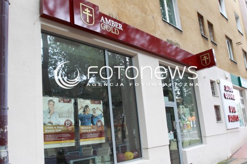  03.09.2012 MIELEC ZAMKNIETY ODDZIAL PARABANKU AMBER GOLD W MIELCU N/Z AMBER GOLD FOTO MACIEJ GOCLON / FOTONEWS 