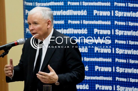  20.10.2012 RZESZOW SPOTKANIE PREZESA PARTII PRAWO I SPRAWIEDLIWOSC Z MIESZKANCAMI RZESZOWA N/Z JAROSLAW KACZYNSKI  