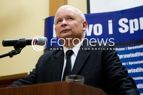  20.10.2012 RZESZOW SPOTKANIE PREZESA PARTII PRAWO I SPRAWIEDLIWOSC Z MIESZKANCAMI RZESZOWA N/Z JAROSLAW KACZYNSKI  