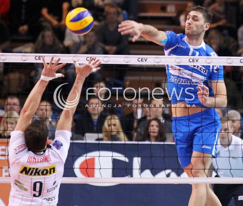  14.11.2012 RZESZOW SIATKOWKA LIGA MISTRZOW MEN CEV VOLLEYBALL CHAMPIONS LEAGUE 2013 MATCH ASSECO RESOVIA RZESZOW - BRE BANCA LANNUTTI CUNEO N/Z TSVETAN SOKOLOV ZBIGNIEW BARTMAN  