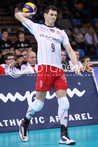  14.11.2012 RZESZOW SIATKOWKA LIGA MISTRZOW MEN CEV VOLLEYBALL CHAMPIONS LEAGUE 2013 MATCH ASSECO RESOVIA RZESZOW - BRE BANCA LANNUTTI CUNEO N/Z ZBIGNIEW BARTMAN  