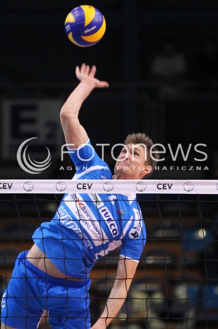  14.11.2012 RZESZOW SIATKOWKA LIGA MISTRZOW MEN CEV VOLLEYBALL CHAMPIONS LEAGUE 2013 MATCH ASSECO RESOVIA RZESZOW - BRE BANCA LANNUTTI CUNEO N/Z OLEG ANTONOV  