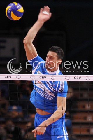  14.11.2012 RZESZOW SIATKOWKA LIGA MISTRZOW MEN CEV VOLLEYBALL CHAMPIONS LEAGUE 2013 MATCH ASSECO RESOVIA RZESZOW - BRE BANCA LANNUTTI CUNEO N/Z LUIGI MASTRANGELO  