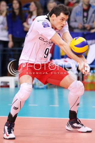  14.11.2012 RZESZOW SIATKOWKA LIGA MISTRZOW MEN CEV VOLLEYBALL CHAMPIONS LEAGUE 2013 MATCH ASSECO RESOVIA RZESZOW - BRE BANCA LANNUTTI CUNEO N/Z ZBIGNIEW BARTMAN  