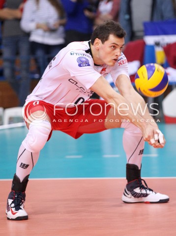  14.11.2012 RZESZOW SIATKOWKA LIGA MISTRZOW MEN CEV VOLLEYBALL CHAMPIONS LEAGUE 2013 MATCH ASSECO RESOVIA RZESZOW - BRE BANCA LANNUTTI CUNEO N/Z ZBIGNIEW BARTMAN  