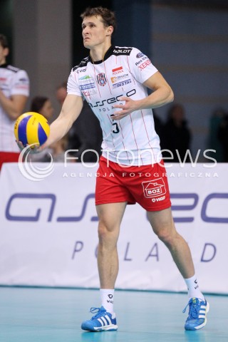  14.11.2012 RZESZOW SIATKOWKA LIGA MISTRZOW MEN CEV VOLLEYBALL CHAMPIONS LEAGUE 2013 MATCH ASSECO RESOVIA RZESZOW - BRE BANCA LANNUTTI CUNEO N/Z LUKAS TICHACEK  