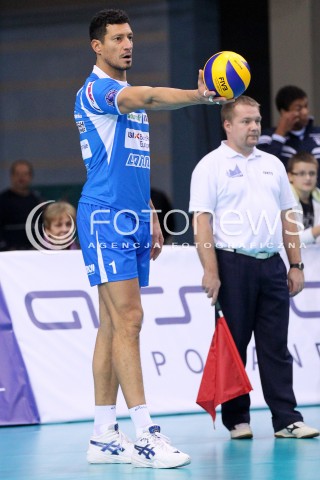  14.11.2012 RZESZOW SIATKOWKA LIGA MISTRZOW MEN CEV VOLLEYBALL CHAMPIONS LEAGUE 2013 MATCH ASSECO RESOVIA RZESZOW - BRE BANCA LANNUTTI CUNEO N/Z LUIGI MASTRANGELO  