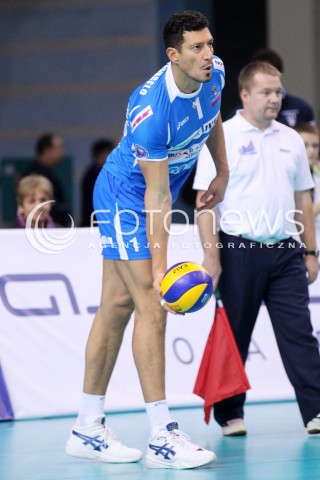  14.11.2012 RZESZOW SIATKOWKA LIGA MISTRZOW MEN CEV VOLLEYBALL CHAMPIONS LEAGUE 2013 MATCH ASSECO RESOVIA RZESZOW - BRE BANCA LANNUTTI CUNEO N/Z LUIGI MASTRANGELO  