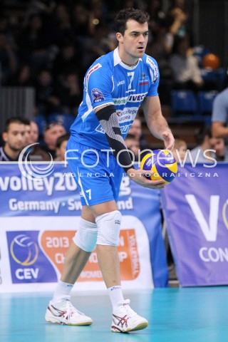  14.11.2012 RZESZOW SIATKOWKA LIGA MISTRZOW MEN CEV VOLLEYBALL CHAMPIONS LEAGUE 2013 MATCH ASSECO RESOVIA RZESZOW - BRE BANCA LANNUTTI CUNEO N/Z WOUT WIJSMANS  