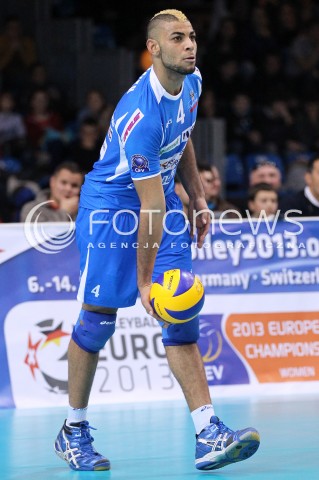  14.11.2012 RZESZOW SIATKOWKA LIGA MISTRZOW MEN CEV VOLLEYBALL CHAMPIONS LEAGUE 2013 MATCH ASSECO RESOVIA RZESZOW - BRE BANCA LANNUTTI CUNEO N/Z EARVIN NGAPETH  
