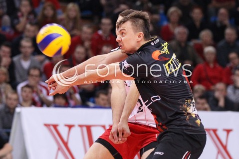  14.11.2012 RZESZOW SIATKOWKA LIGA MISTRZOW MEN CEV VOLLEYBALL CHAMPIONS LEAGUE 2013 MATCH ASSECO RESOVIA RZESZOW - BRE BANCA LANNUTTI CUNEO N/Z KRZYSZTOF IGNACZAK  