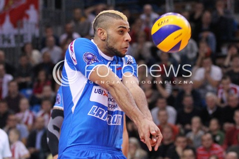  14.11.2012 RZESZOW SIATKOWKA LIGA MISTRZOW MEN CEV VOLLEYBALL CHAMPIONS LEAGUE 2013 MATCH ASSECO RESOVIA RZESZOW - BRE BANCA LANNUTTI CUNEO N/Z EARVIN NGAPETH  