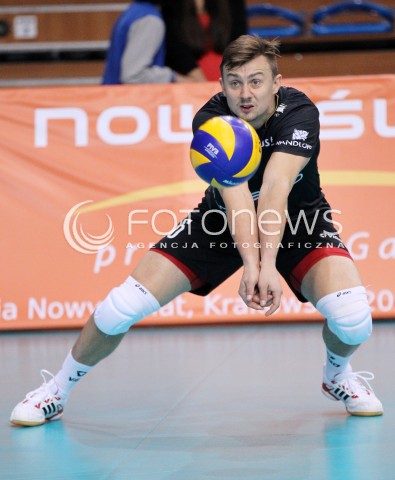  17.11.2012 RZESZOW SIATKOWKA PLUS LIGA 2012/2013 MEN VOLLEYBALL POLAND POLISH PLUSLIGA LEAGUE SEASON 2012/2013 MECZ ASSECO RESOVIA RZESZOW - EFFECTOR KIELCE N/Z KRZYSZTOF IGNACZAK  