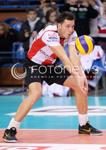  17.11.2012 RZESZOW SIATKOWKA PLUS LIGA 2012/2013 MEN VOLLEYBALL POLAND POLISH PLUSLIGA LEAGUE SEASON 2012/2013 MECZ ASSECO RESOVIA RZESZOW - EFFECTOR KIELCE N/Z ALEH ACHREM OLIEG AKHREM  