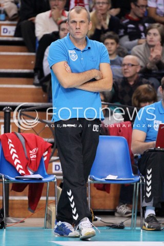  17.11.2012 RZESZOW SIATKOWKA PLUS LIGA 2012/2013 MEN VOLLEYBALL POLAND POLISH PLUSLIGA LEAGUE SEASON 2012/2013 MECZ ASSECO RESOVIA RZESZOW - EFFECTOR KIELCE N/Z DARIUSZ DASZKIEWICZ TRENER  