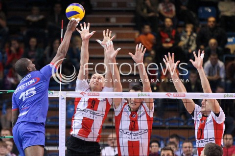  17.11.2012 RZESZOW SIATKOWKA PLUS LIGA 2012/2013 MEN VOLLEYBALL POLAND POLISH PLUSLIGA LEAGUE SEASON 2012/2013 MECZ ASSECO RESOVIA RZESZOW - EFFECTOR KIELCE N/Z ZBIGNIEW BARTMAN WOJCIECH GRZYB ALEH ACHREM OLIEG AKHREM ARMANDO DANGER  