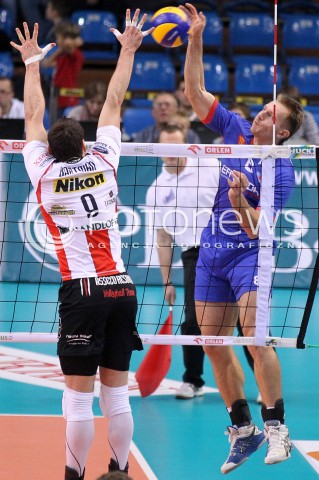  17.11.2012 RZESZOW SIATKOWKA PLUS LIGA 2012/2013 MEN VOLLEYBALL POLAND POLISH PLUSLIGA LEAGUE SEASON 2012/2013 MECZ ASSECO RESOVIA RZESZOW - EFFECTOR KIELCE N/Z ADRIAN STASZEWSKI ZBIGNIEW BARTMAN  