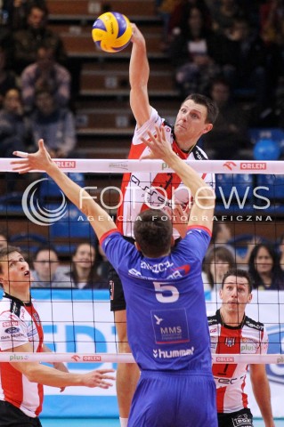  17.11.2012 RZESZOW SIATKOWKA PLUS LIGA 2012/2013 MEN VOLLEYBALL POLAND POLISH PLUSLIGA LEAGUE SEASON 2012/2013 MECZ ASSECO RESOVIA RZESZOW - EFFECTOR KIELCE N/Z WOJCIECH GRZYB MILOSZ ZNISZCZOL  