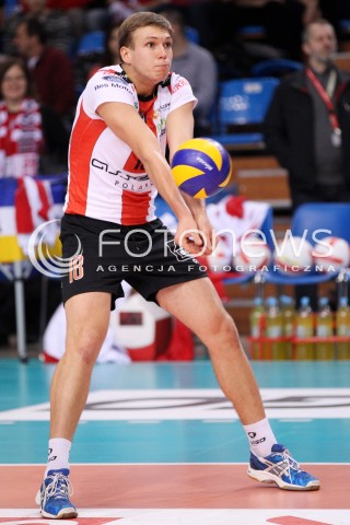  24.11.2012 RZESZOW SIATKOWKA PLUS LIGA 2012/2013 MEN VOLLEYBALL POLAND POLISH PLUSLIGA LEAGUE SEASON 2012/2013 MECZ ASSECO RESOVIA RZESZOW - AZS POLITECHNIKA WARSZAWSKA N/Z SZYMON PALKA  
