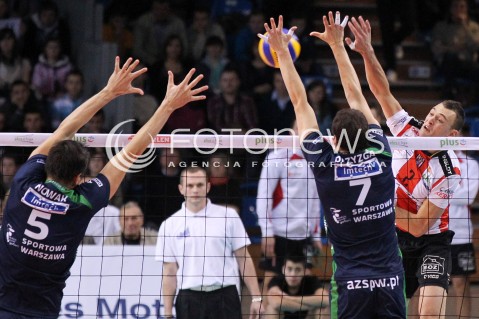  24.11.2012 RZESZOW SIATKOWKA PLUS LIGA 2012/2013 MEN VOLLEYBALL POLAND POLISH PLUSLIGA LEAGUE SEASON 2012/2013 MECZ ASSECO RESOVIA RZESZOW - AZS POLITECHNIKA WARSZAWSKA N/Z PAUL LOTMAN MARCIN NOWAK FABIAN DRZYZGA  