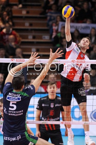  24.11.2012 RZESZOW SIATKOWKA PLUS LIGA 2012/2013 MEN VOLLEYBALL POLAND POLISH PLUSLIGA LEAGUE SEASON 2012/2013 MECZ ASSECO RESOVIA RZESZOW - AZS POLITECHNIKA WARSZAWSKA N/Z NIKOLA KOVACEVIC MARCIN NOWAK  