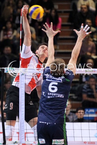  24.11.2012 RZESZOW SIATKOWKA PLUS LIGA 2012/2013 MEN VOLLEYBALL POLAND POLISH PLUSLIGA LEAGUE SEASON 2012/2013 MECZ ASSECO RESOVIA RZESZOW - AZS POLITECHNIKA WARSZAWSKA N/Z ZBIGNIEW BARTMAN PAWEL SIEZIENIEWSKI  