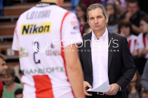  24.11.2012 RZESZOW SIATKOWKA PLUS LIGA 2012/2013 MEN VOLLEYBALL POLAND POLISH PLUSLIGA LEAGUE SEASON 2012/2013 MECZ ASSECO RESOVIA RZESZOW - AZS POLITECHNIKA WARSZAWSKA N/Z ANDRZEJ KOWAL TRENER ( HEAD COACH )  