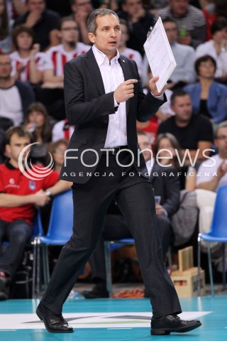  24.11.2012 RZESZOW SIATKOWKA PLUS LIGA 2012/2013 MEN VOLLEYBALL POLAND POLISH PLUSLIGA LEAGUE SEASON 2012/2013 MECZ ASSECO RESOVIA RZESZOW - AZS POLITECHNIKA WARSZAWSKA N/Z ANDRZEJ KOWAL TRENER ( HEAD COACH )  