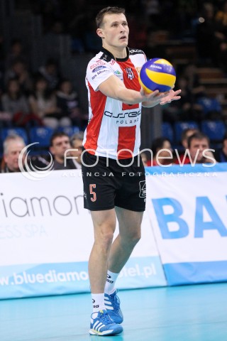  24.11.2012 RZESZOW SIATKOWKA PLUS LIGA 2012/2013 MEN VOLLEYBALL POLAND POLISH PLUSLIGA LEAGUE SEASON 2012/2013 MECZ ASSECO RESOVIA RZESZOW - AZS POLITECHNIKA WARSZAWSKA N/Z LUKAS TICHACEK  