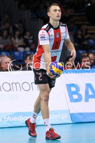  24.11.2012 RZESZOW SIATKOWKA PLUS LIGA 2012/2013 MEN VOLLEYBALL POLAND POLISH PLUSLIGA LEAGUE SEASON 2012/2013 MECZ ASSECO RESOVIA RZESZOW - AZS POLITECHNIKA WARSZAWSKA N/Z PAUL LOTMAN  