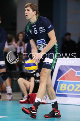  24.11.2012 RZESZOW SIATKOWKA PLUS LIGA 2012/2013 MEN VOLLEYBALL POLAND POLISH PLUSLIGA LEAGUE SEASON 2012/2013 MECZ ASSECO RESOVIA RZESZOW - AZS POLITECHNIKA WARSZAWSKA N/Z PAWEL SIEZIENIEWSKI  