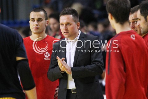  05.12.2012 RZESZOW FUTSAL PILKA NOZNA REPREZENTACJA POLSKI MECZ TOWARZYSKI POLSKA - MOLDAWIA N/Z KLAUDIUSZ HIRSCH TRENER  