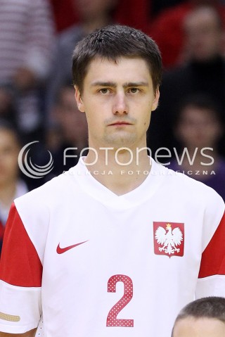  05.12.2012 RZESZOW FUTSAL PILKA NOZNA REPREZENTACJA POLSKI MECZ TOWARZYSKI POLSKA - MOLDAWIA N/Z LUKASZ PIECZYNSKI  