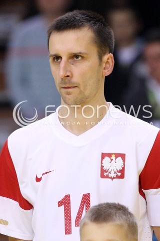  05.12.2012 RZESZOW FUTSAL PILKA NOZNA REPREZENTACJA POLSKI MECZ TOWARZYSKI POLSKA - MOLDAWIA N/Z BARTOSZ LESZYK  