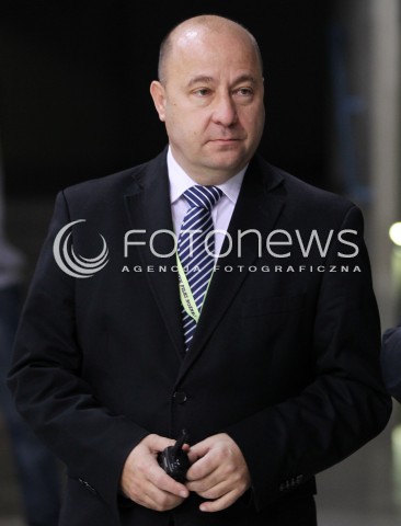  05.12.2012 RZESZOW FUTSAL PILKA NOZNA REPREZENTACJA POLSKI MECZ TOWARZYSKI POLSKA - MOLDAWIA N/Z KAZIMIERZ GREN PREZES PODKARPACKIEGO ZWIAZKU PILKI NOZNEJ PZPN  