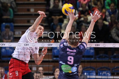  12.12.2012 RZESZOW SIATKOWKA LIGA MISTRZOW MEN CEV VOLLEYBALL CHAMPIONS LEAGUE 2013 MATCH ASSECO RESOVIA RZESZOW - ARAGO DE SETE N/Z ZBIGNIEW BARTMAN RAPHAEL MROZEK  